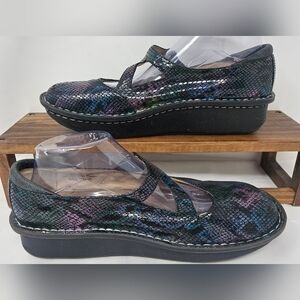 Alegria Multicolor Mules & Clogs